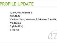 抢先下载：NVIDIA SLI Profile升级3