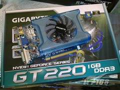 双槽静音散热 技嘉1G节能GT220低价开卖