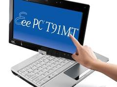 配WIN 7 华硕发全球首款多点触摸上网本