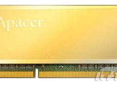 0.3mm超薄“黄金”散热片 宇瞻内存图赏