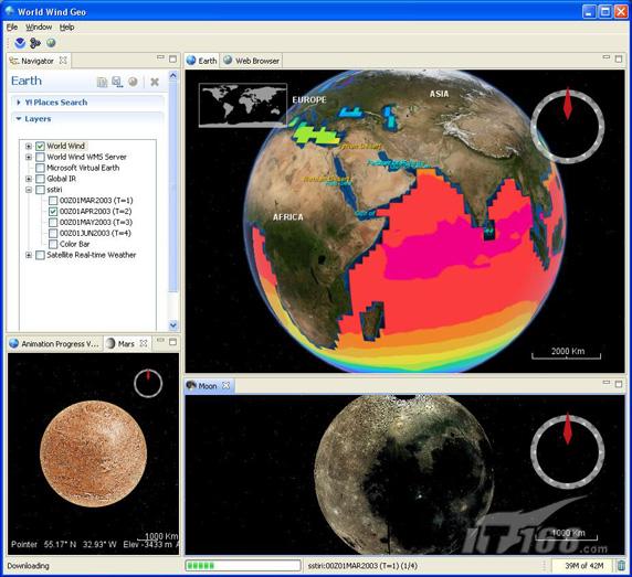 在Ecplise中嵌入NASA World Wind Java SDK