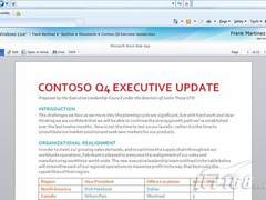 微软发布Web Office2010RC 企业也可部署