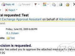 聚焦Exchange 2010：邮件审核
