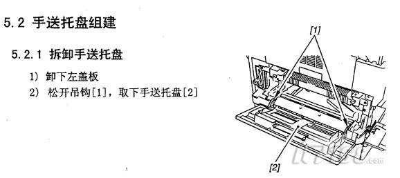佳能ir1600复印机手送托盘组键