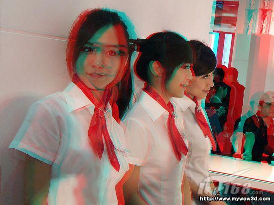 用<em>3d眼镜</em>看车模<em>美女</em>是啥感觉