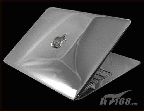 苹果笔记本镶上钻石卖出天价 - 海天深圳IPAD